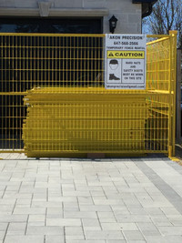 Temporary Fencing - Panels for Rent - 647-568-2566