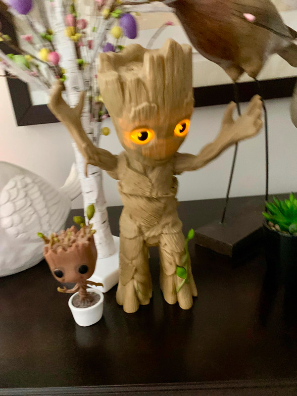 Dancing Groot $60 & Baby Groot $15 in Toys & Games in Red Deer