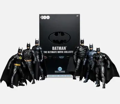 Greetings. Selling a McFarlane Toys DC - Batman The Ultimate Movie Collection 6 Figures(WB 100 DC Mu...