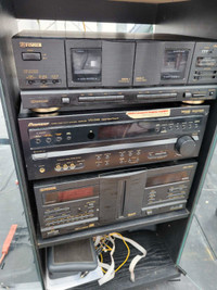 Stereo System with Speakers 