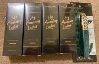5 ‘My Amazing Lashes’ + L’Oreal mascaras. All new. 