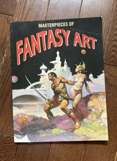Masterpieces of Fantasy Art - vibtage paperback ex-Libris, View more
