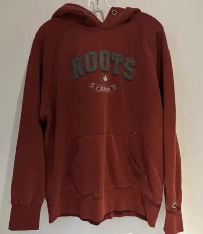 roots, Canada men's vintage hoodie sizeMedium PJ, View more
