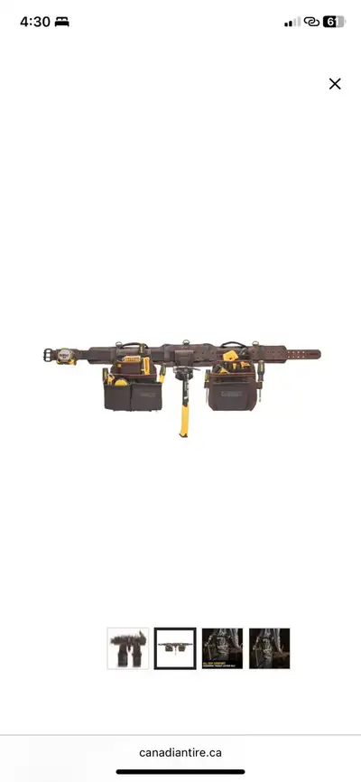 Dewalt leather pouch , View more