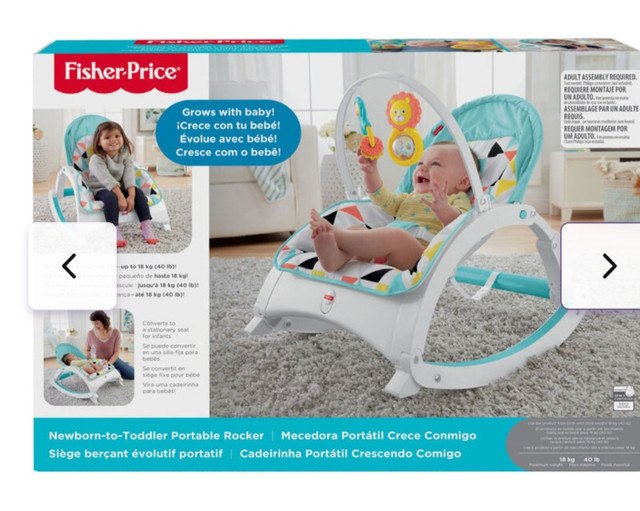 Baby rocker fisher price in Playpens, Swings & Saucers in Mississauga / Peel Region