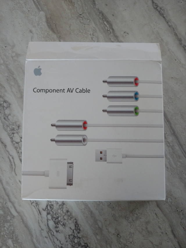 Apple Ipad Component Cable dans iPad et tablettes  à Ville de Montréal - Image 2