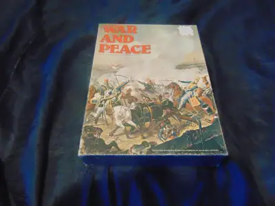 Avalon Hill , War and Peace Military Board Game