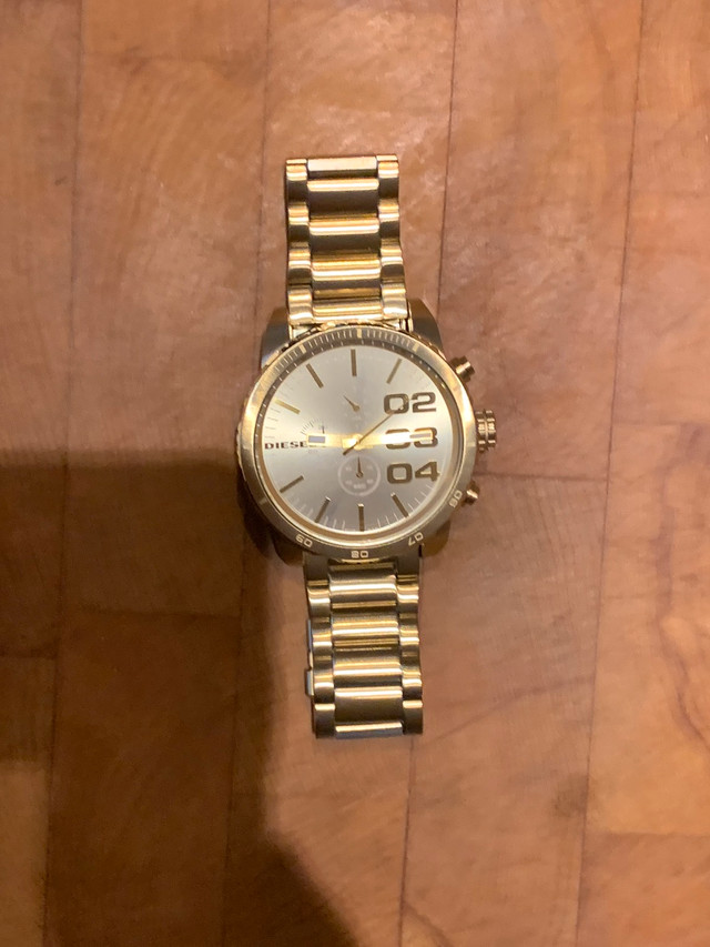 Diesel watch “gold” mint condition in Jewellery & Watches in Leamington - Image 2