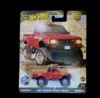 Hotwheels premium  1987 TOYOTA PICKUP TRUCK, View more