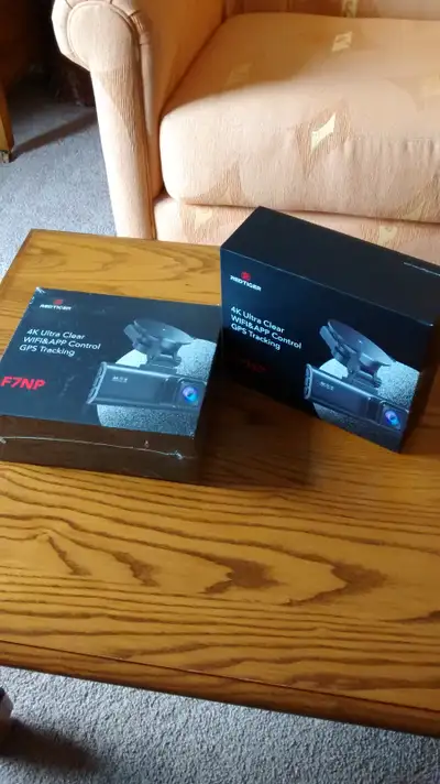Hello: I have for sale 2 highly rated automobile Dash Cameras; the one is unopened with plastic wrap...