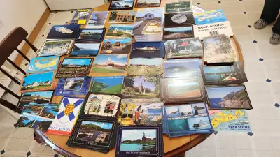 Around 600 postcards NS and Cape Breton, View more