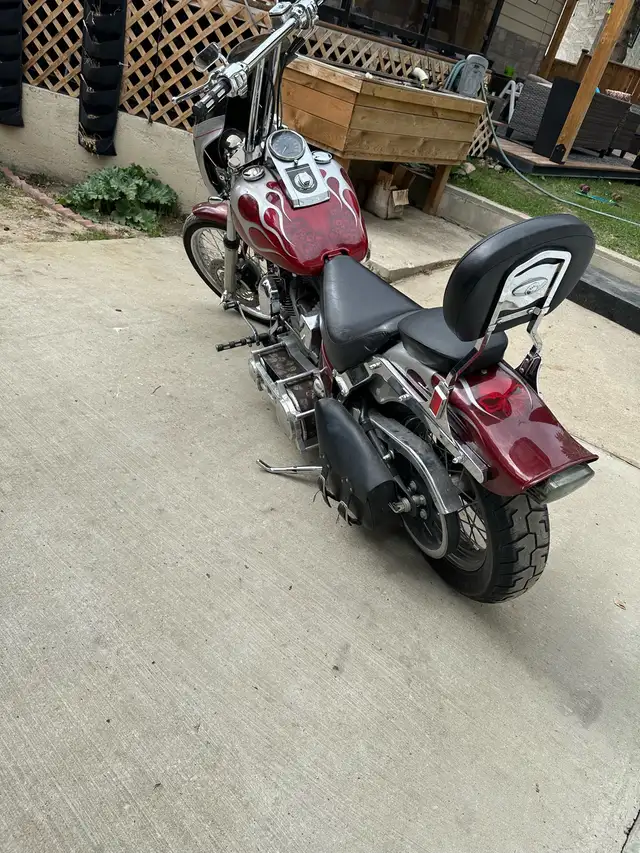 Harley soft tail in Street, Cruisers & Choppers in Red Deer - Image 4