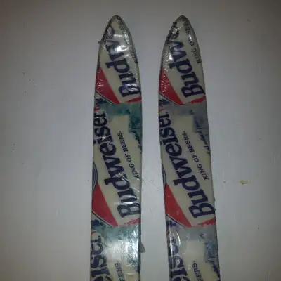 BUDWEISER ITEM M144 RARE K2 NEW IN PKG SKI TEAM SNOW SKIS, View more