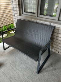 Patio loveseat and 2 Chairs Set