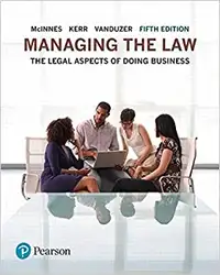 Managing the Law 5th Edition 9780133847154