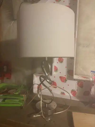 two lamps with remote dimmer and on and off switch , View more