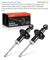 Front Strut Assembly Pair Nissan Infiniti  Hamilton Ontario Preview