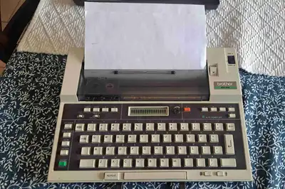 This Typewriter is 40+ years old. It turns and and kinda works. I think that it needs a new printing...