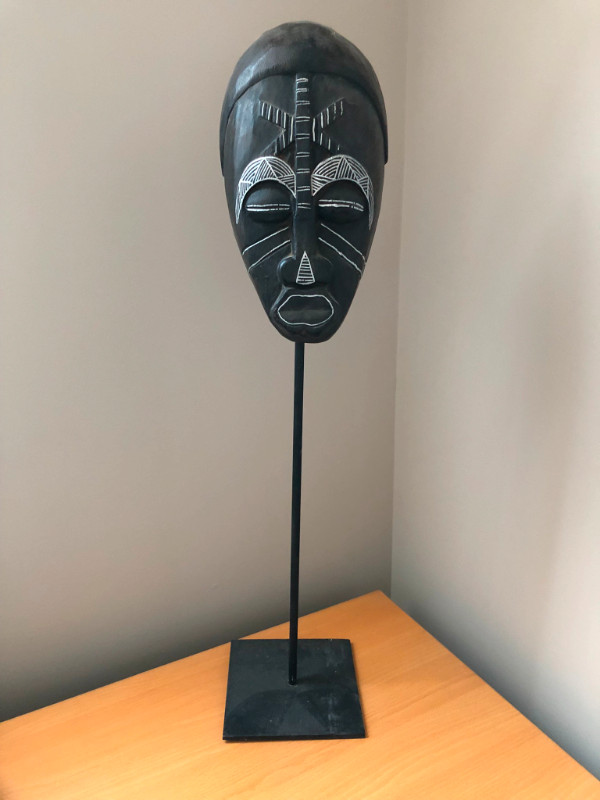 African Decorative Mask in Home Décor & Accents in Banff / Canmore