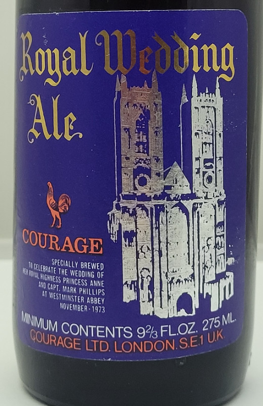 Collectable Beer Bottle: Royal Wedding Ale 1973 in Arts & Collectibles in City of Toronto - Image 2