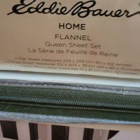 Eddie Bauer Queen Flannel Sheets