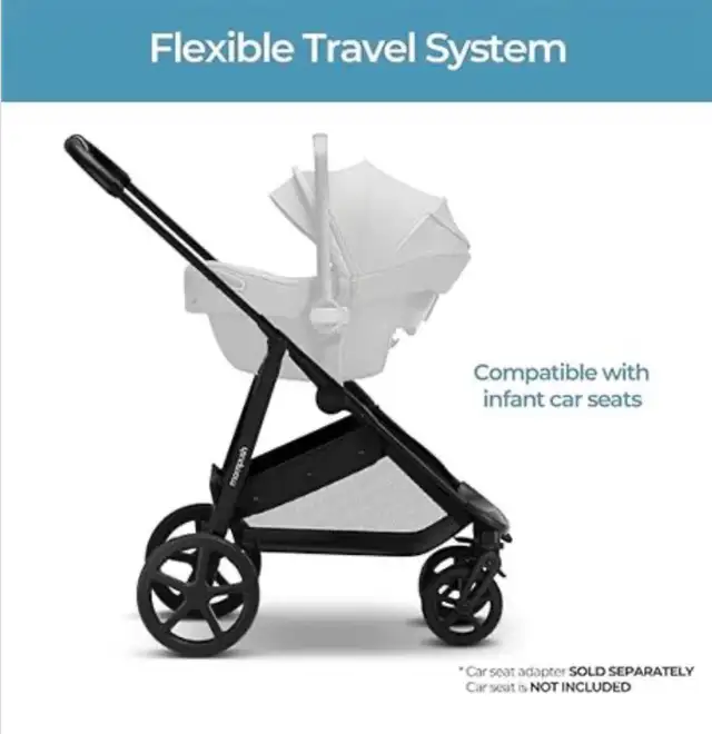 Mompush® Wiz 2- in - 1 Convertible Baby Stroller in Strollers, Carriers & Car Seats in Hamilton - Image 11