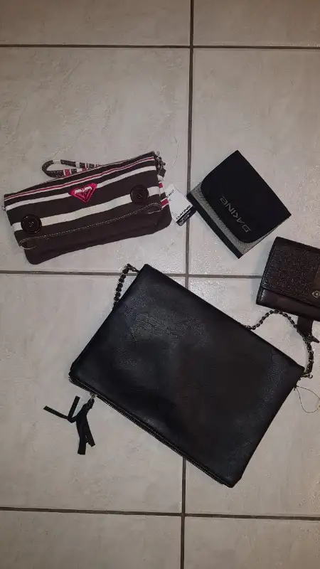 Stila black purse