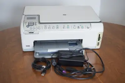 HP Photosmart C5180 All-In-One Inkjet Printer, View more