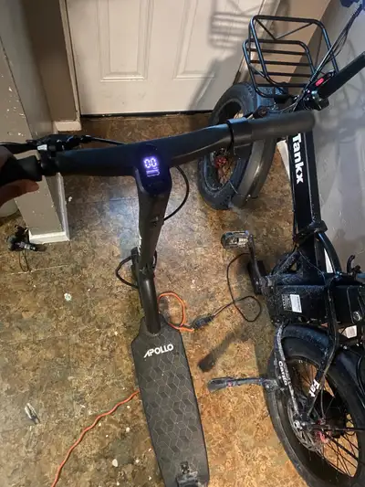 For sale is my Apollo electric scooter, capable of reaching speeds up to 30 mph. This scooter has be...