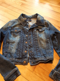Girl jean jackets - size 10/12