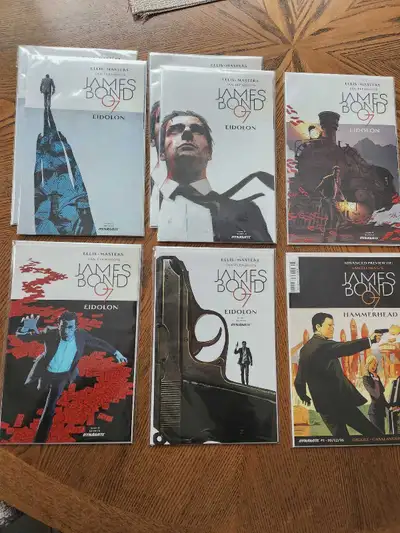 James Bond comics - (8) in total, View more