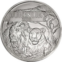 Pièce en argent/bullion silver burundi lion 1 oz 2015 COA