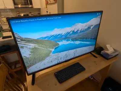 LG 42 inch LED TV with remote, View more