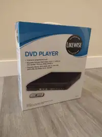 LIKEWISE BLACK DVD PLAYER.