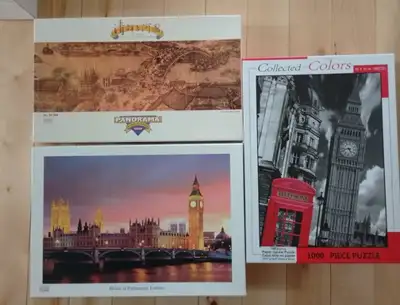 3 Puzzle (1000 pieces each), View more