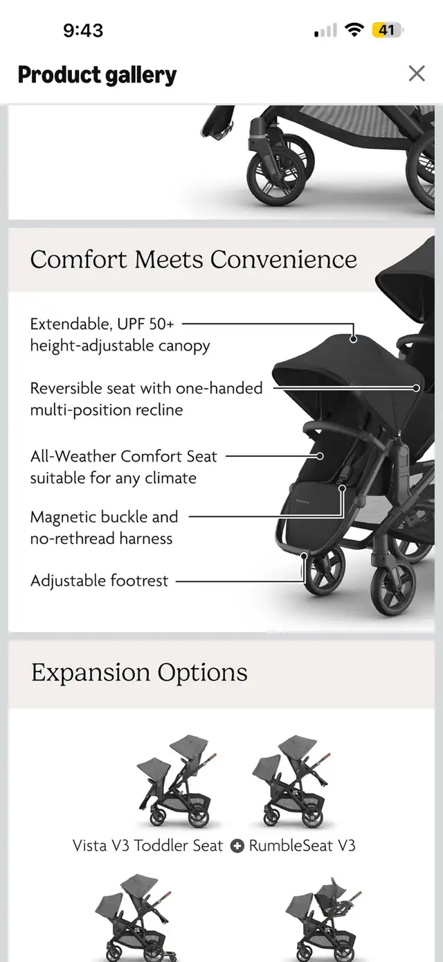 UPPAbaby RumbleSeat V3597784585264834563