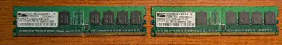 2GB (2x 512MB) ProMOS Technologies DDR2 533MHz-CL4 Memory (RAM), View more