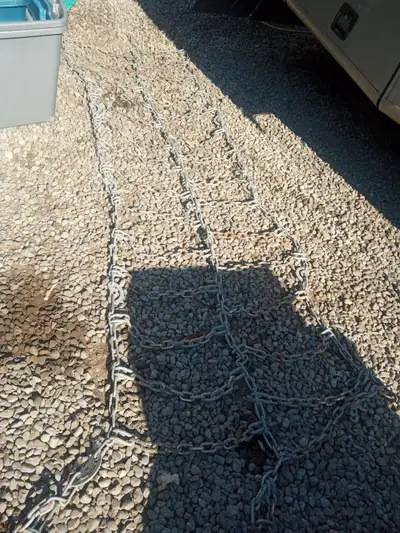 Set of semi truck tire chains... About 30" wide and 11 feet long... $400 or open to offers