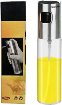  oil dispenser， Fine Oil spray bottle Pot Cooking Tool, 100ML