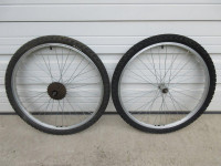24" Bike Wheels -- Complete with Tires and Tubes