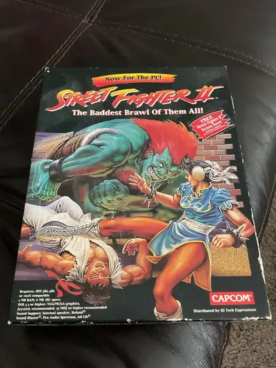 Step back into the 90s with this vintage Street Fighter II PC game! This is the complete version of...