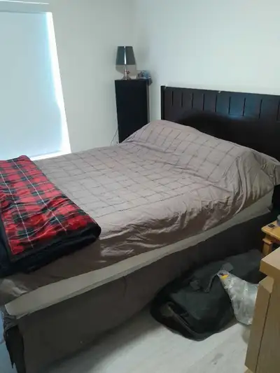 Queen size bed for sale, View more