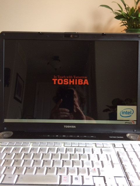 Toshiba Satellite P200-BW5 17" Laptop in Laptops in Belleville