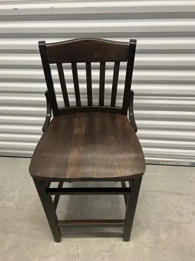 New Wooden Bar Stool Floor to Seat height 26” X 18” Wide, View more