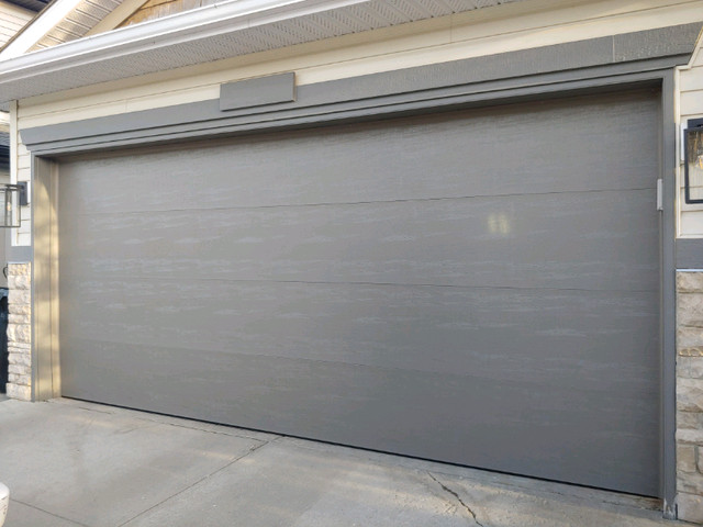 16'x7' Triple Layer Insulated Garage Door Installed 4035614596 in Garage Doors & Openers in Calgary - Image 3