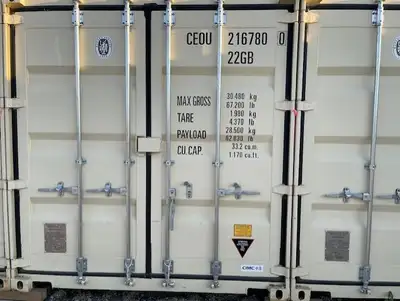 I have twenty 8 ft X 20 ft self storage Sea Can brand new units for rent. Each unit has light. Units...