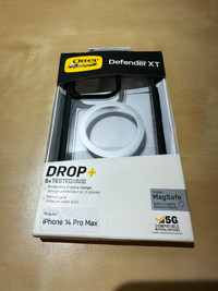 OtterBox iPhone 14 Pro Max Defender Pro XT Case - Clear Black