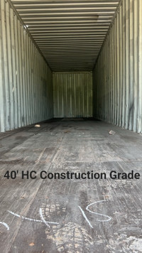 20' Shipping Containers, Starting at $1700!