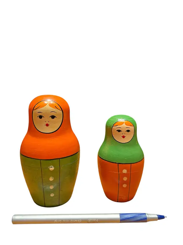 2 Russian Dolls Matriochka63013092568067121