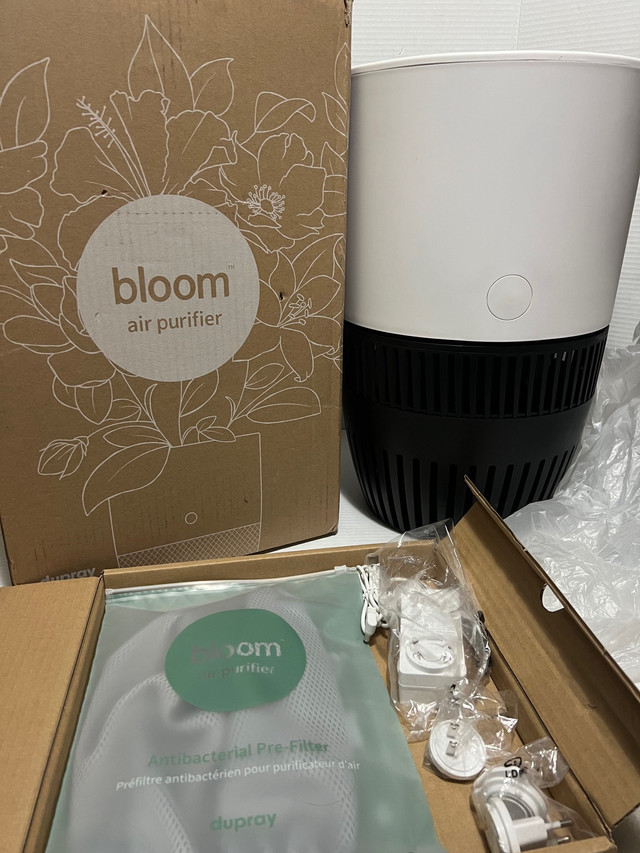 Bloom Air Purifier for Large Rooms with Planter, H13 HEPA in Home Décor & Accents in London - Image 2